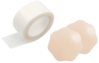 breast tape and nipple covers
